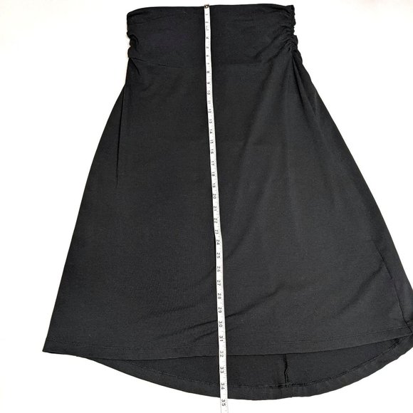 [SOLD] EDDIE BAUER Skirt Long Black Skirt - Picture 6 of 10